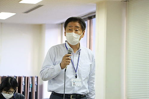 「忌憚のないご意見をぜひ聞かせてほしい」と江原市長