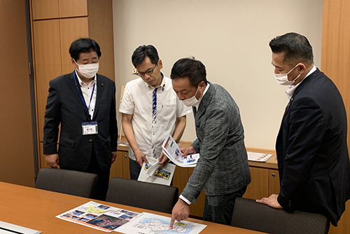 平林衆議院議員への要望のようす