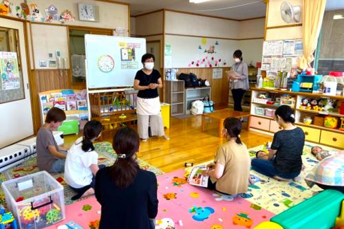 みのり保育園子育て支援センターで「乳幼児食育セミナー」が開催