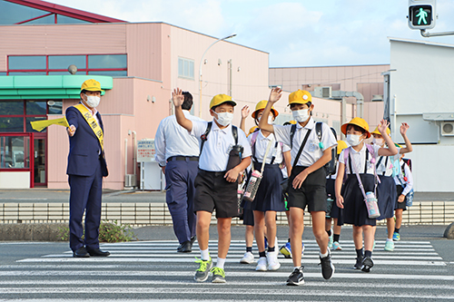 今日から令和4年秋の全国交通安全運動が始まった