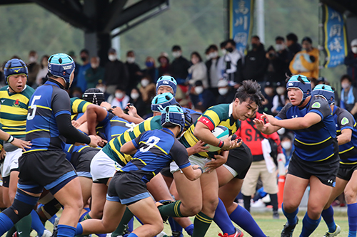 決勝戦では高川学園高校と熱いぶつかりあいを見せた