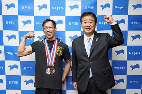 全日本アームレスリング選手権で上位入賞した白濱信さん