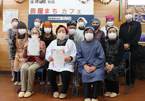 最後に参加者と木下作業療法士で記念撮影