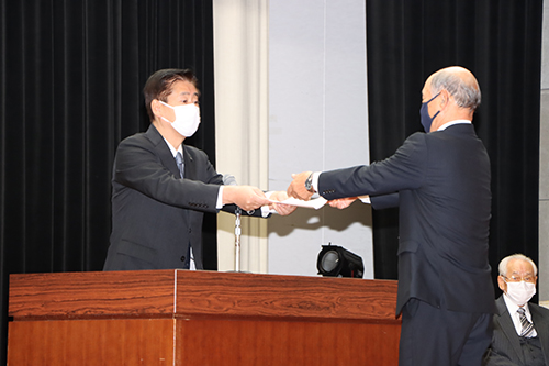令和4年度長門市民生児童委員委嘱状伝達式・退任式が開催された