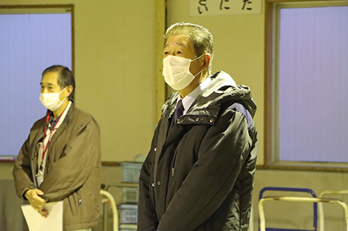 山口県農業協同組合の大田理事があいさつ