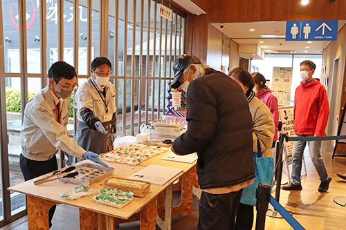 実際に食べた人は「美味しかった」と感想を話していた