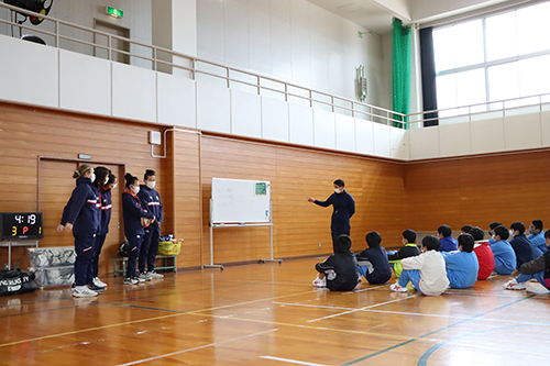 我がまちスポーツの「ラグビー」を授業にとりいれ、ふるさとながとを学ぶ