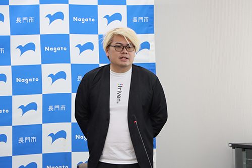 株式会社アドリブワークス・山岡代表取締役があいさつ