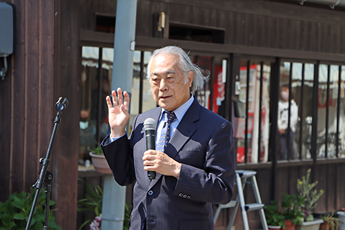 矢崎節夫館長が20周年を迎えた喜びを語る