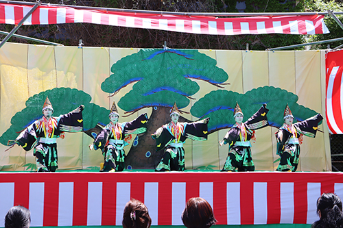 4年ぶりの開催となった俵山温泉祭り