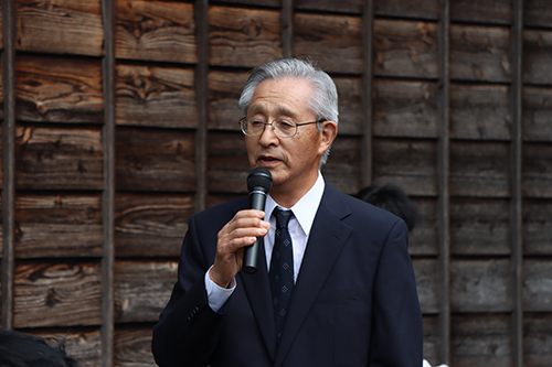 村田清風顕彰会の福江会長