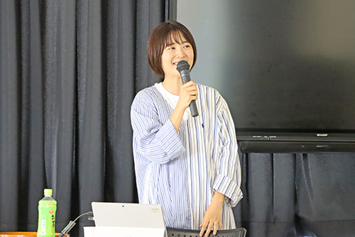講師を務めた「旅するおむすび屋」代表の菅本香菜さん