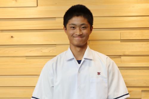 陸上共通男子２００ｍに出場する坂野さん