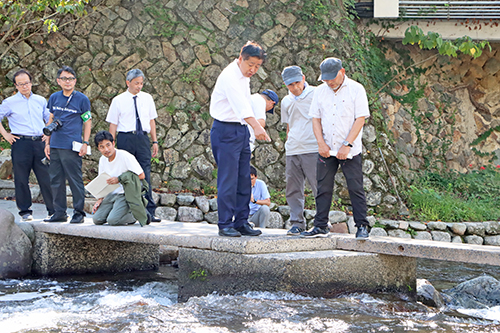 修繕の必要箇所について公民で共有した