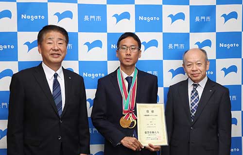 大会新記録で初優勝した高見雄飛さん
