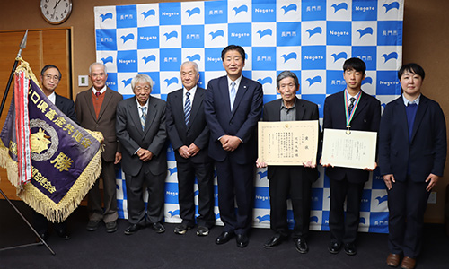 山口県畜産共進会・第７１回和牛共進会での受賞を報告