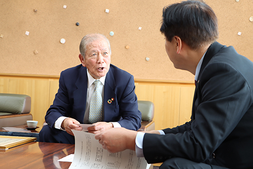 沓野さんは「これからも体の許す限り、皆さんの役に立てるなら頑張っていきたい」と話した