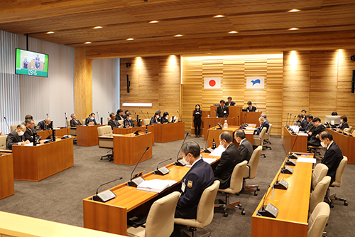 令和5年12月長門市議会定例会が開会