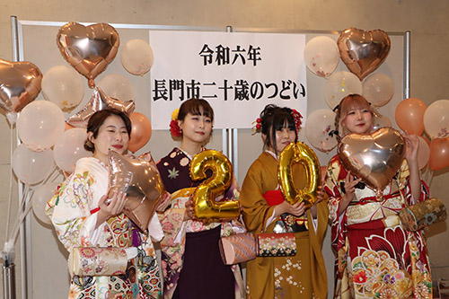 バルーンを使った撮影スポットの演出も