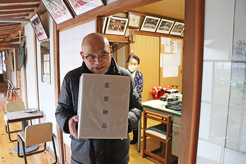訓練では寺の重要物品を持ち出すことも想定された