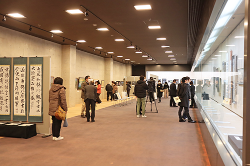 長門市美術展はルネッサながと文化情報ギャラリーで2月4日（日）まで開催