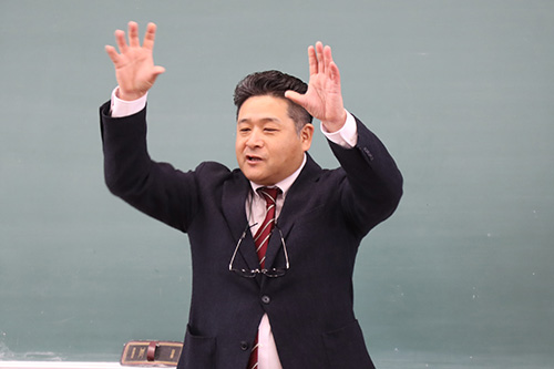 講師をつとめた楽天農業株式会社遠藤社長