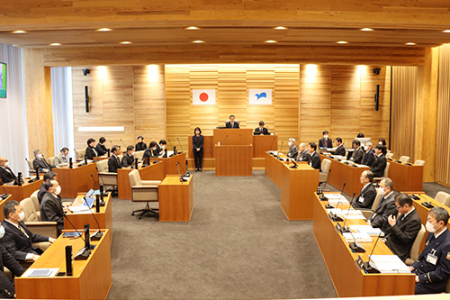 令和6年3月定例会が開会。会期は3月21日までの35日間