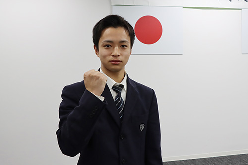 自衛隊に入隊する名和田澪さん
