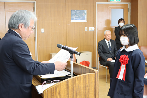 環境美化運動に貢献している単位子ども会が表彰