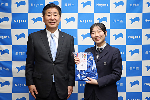 「全国高校生マイプロジェクトアワード2023」全国summitに出場する大津緑洋高校2年の中ノ目ゆうさん