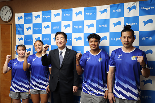 総合優勝2連覇を目指す、ながとブルーエンジェルス