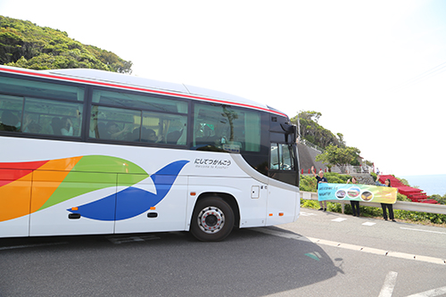 ７泊８日の訪日ツアーは周防大島町や広島なども訪問します
