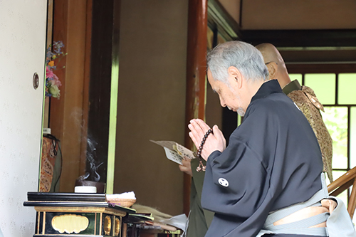 46年にわたり十五代新兵衛として活動された坂倉一渓さん