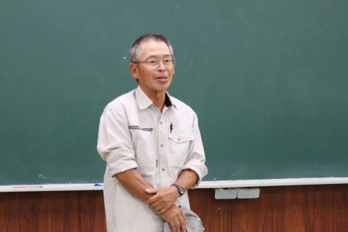 日置すいか生産出荷部会 部会長の大町一吉さん。
