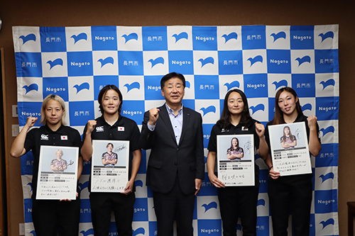 ながとブルーエンジェルスの選手4名が、パリオリンピック日本代表に選出されました