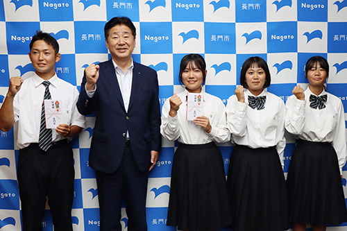 全国大会に出場する選手たち