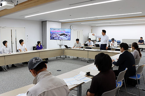 人口減少に特化したながと未来トーク