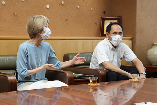  「長門市上下水道事業審議会」に審議を進めていただきました