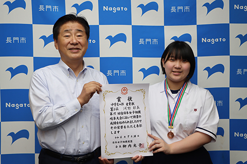 第15回全日本女子相撲岐阜大会3位入賞