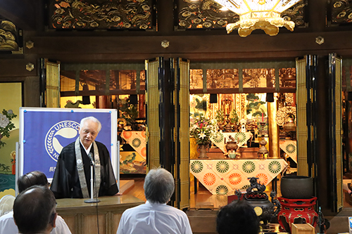 長門市の各地域のお寺を会場とし、今年は福正寺で開催されました
