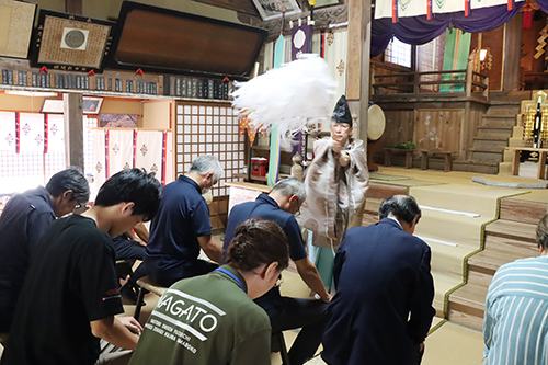 西日本やきとり祭り2024安全を祈願した