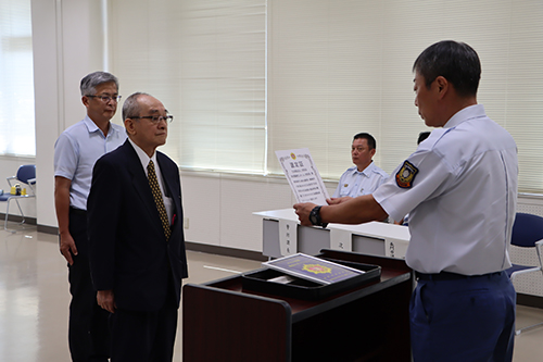 特別養護老人ホーム明和苑が「AED設置救急ステーション」に認定されました