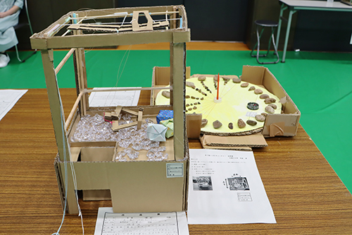 長門市小・中学校科学作品展覧会が同時開催