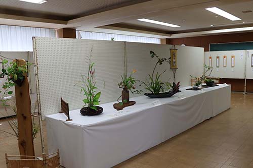 活動団体による作品の展示