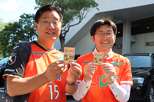 江原市長と下関市の北島副市長