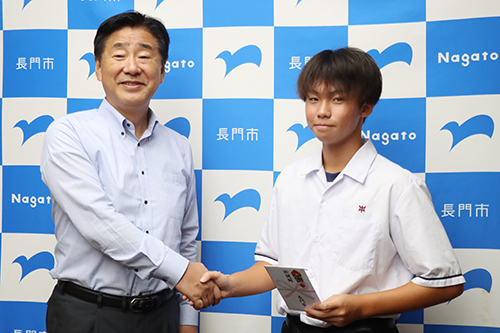 2024J.D.B.A全日本総合選手権U15の部に出場する大津蒼輝さん