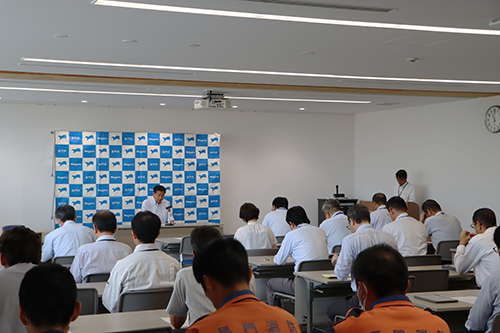 令和7年度長門市予算編成方針説明会が行われました