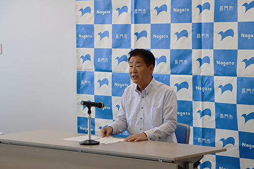 江原市長から訓示がありました