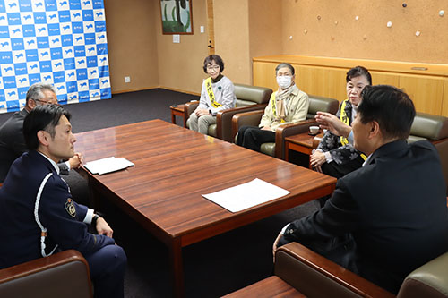 今後も交通事故防止に向けた普及啓発に努めていく