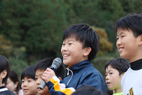 小学生から選手へ質問